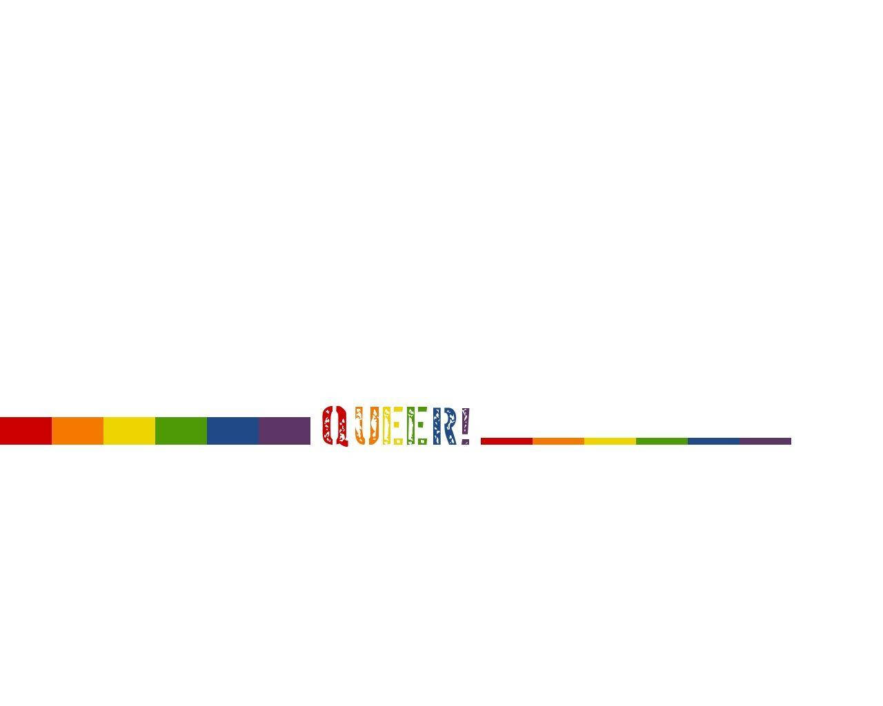 Queer, rainbow colors, white background, HD Desktop Wallpaper