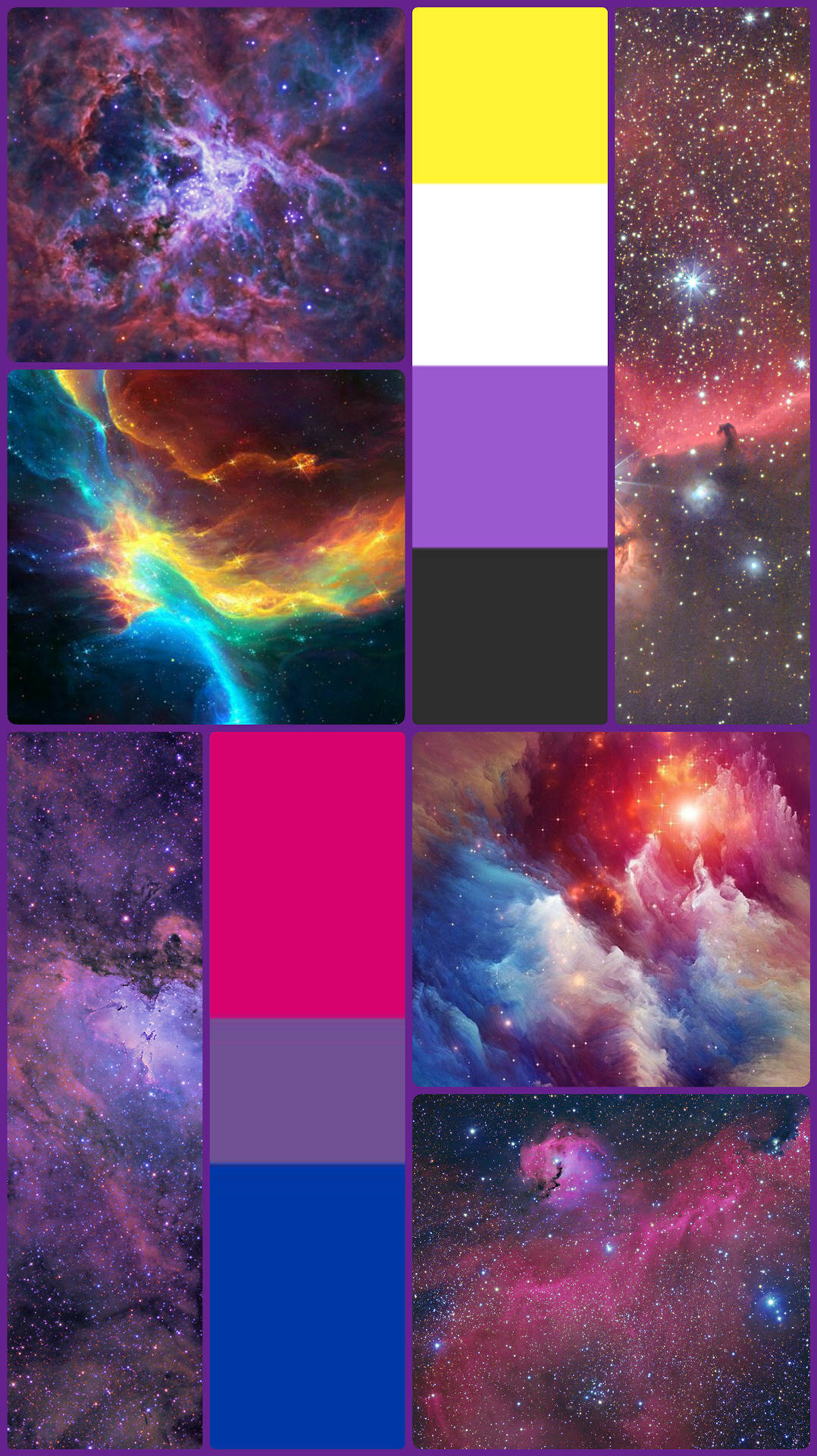 LGBT, bisexual, non-binary, Full HD Phone Wallpaper