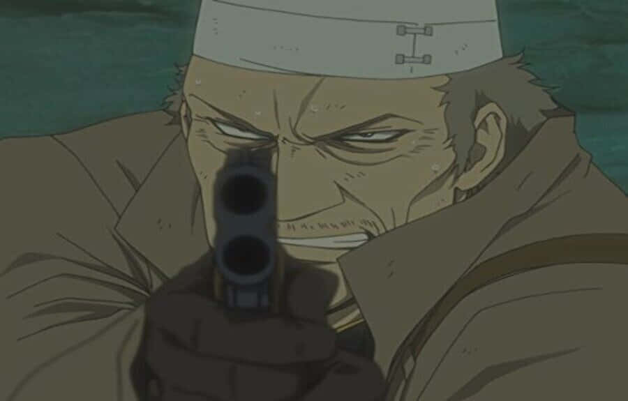 Quent Yaiden, white headband, pistol, SD Desktop Wallpaper