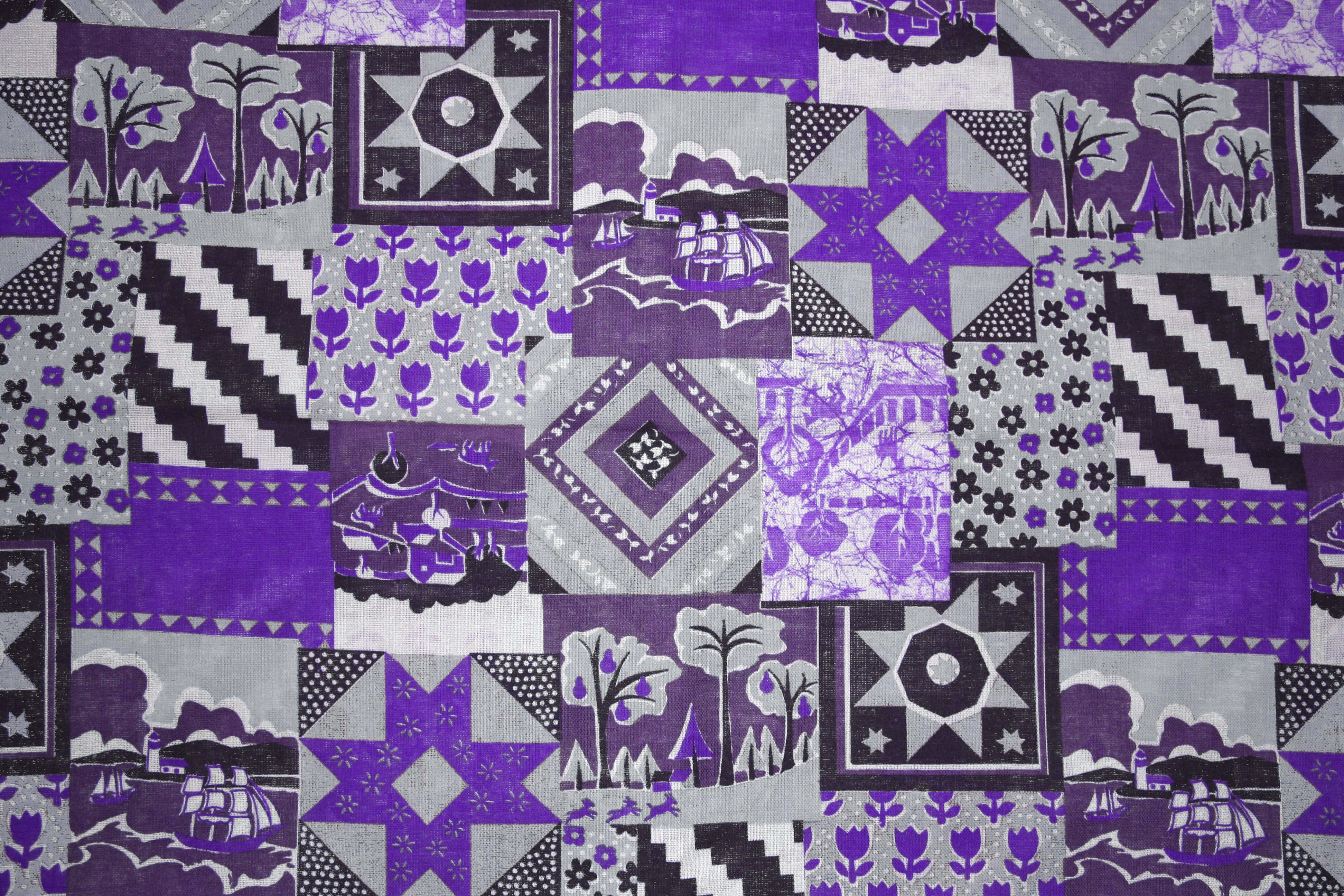quilt, purple gray, black, 4K Desktop Wallpaper