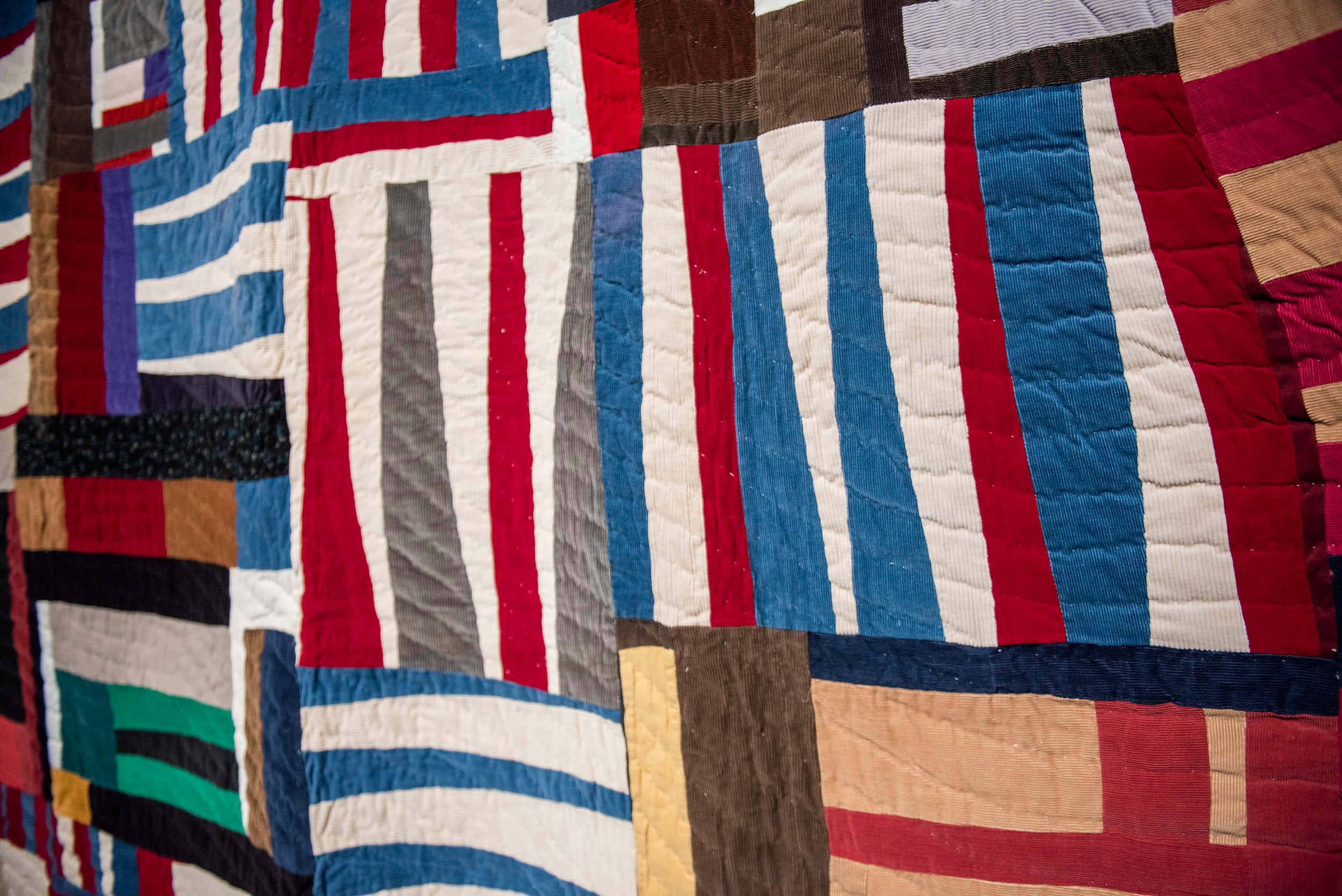 quilt, red, blue, Full HD Desktop Wallpaper