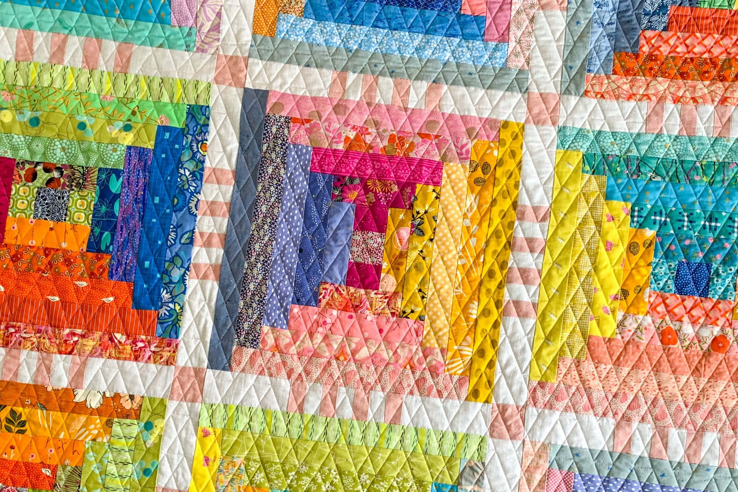 quilt, colorful, geometric patterns, Full HD Desktop Wallpaper