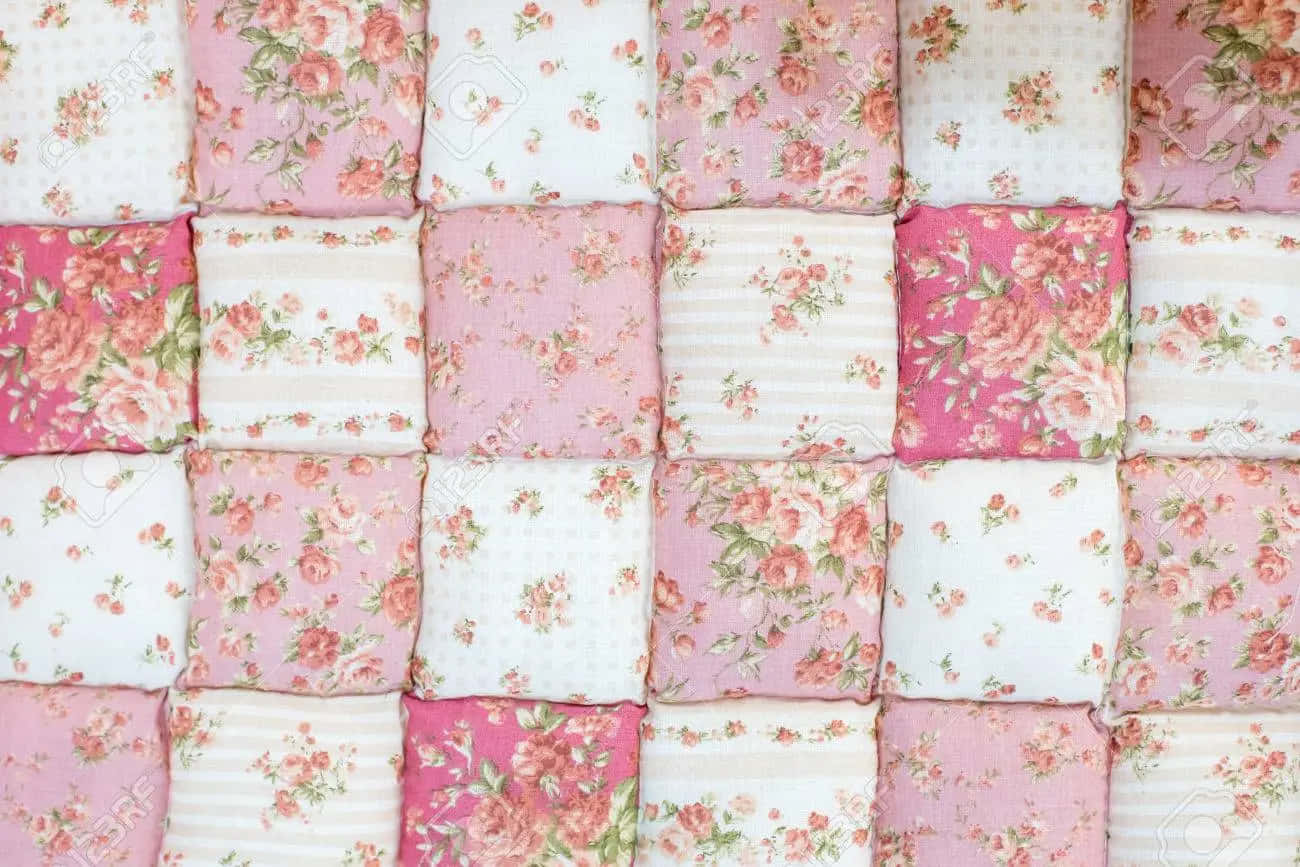 pink, white, floral patterns, HD Desktop Wallpaper