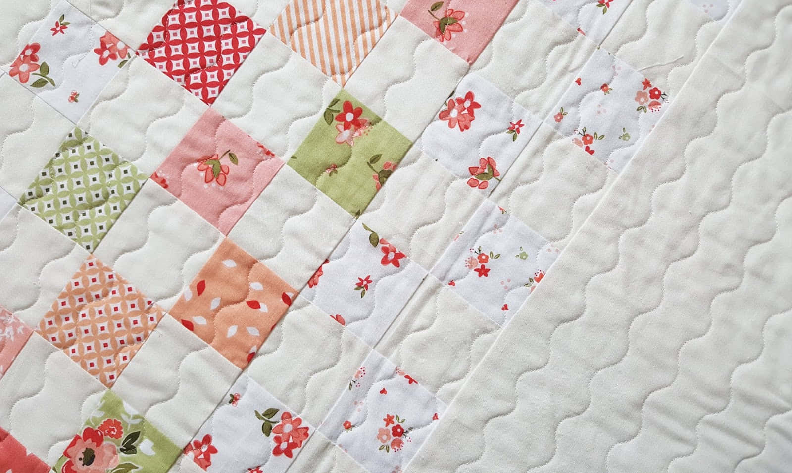 patchwork pattern, floral patterns, geometric patterns, HD Desktop Wallpaper