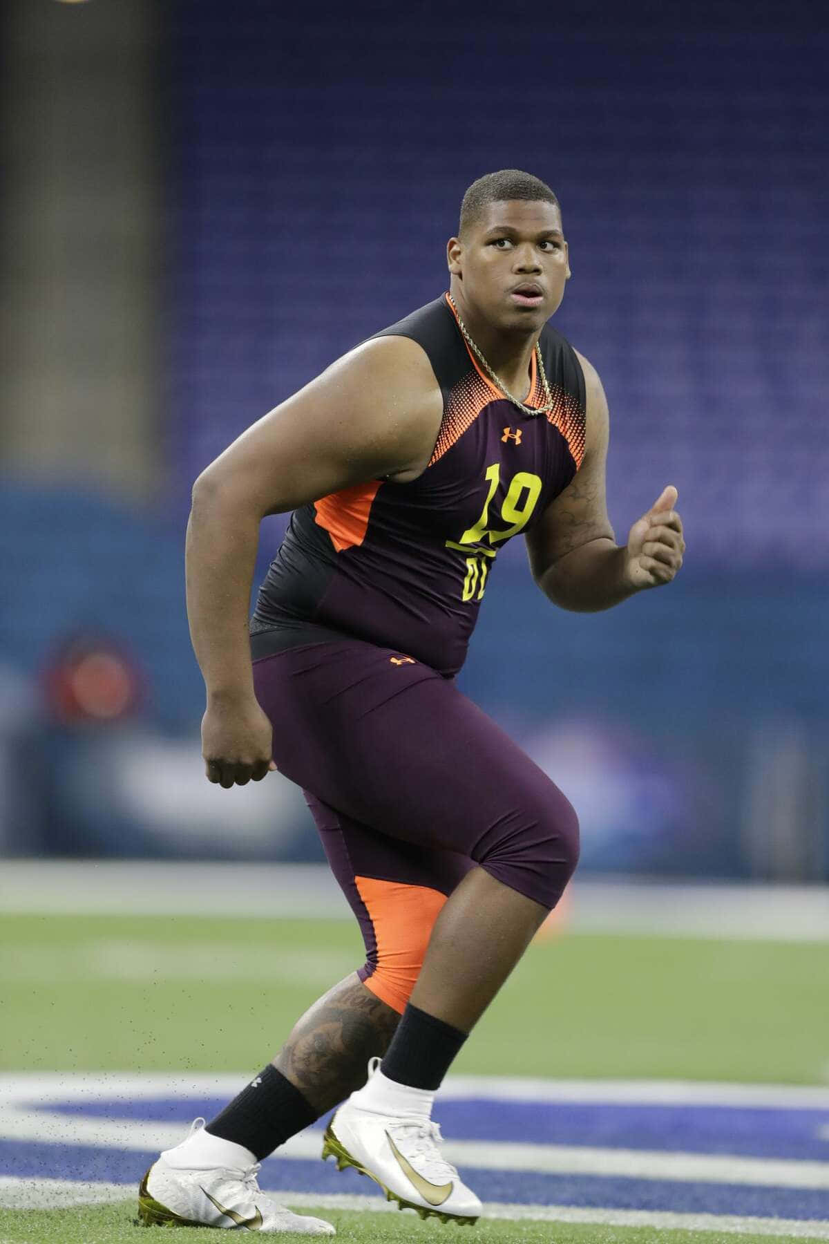 Quinnen Williams, purple and orange uniform, number 19, HD Phone Wallpaper