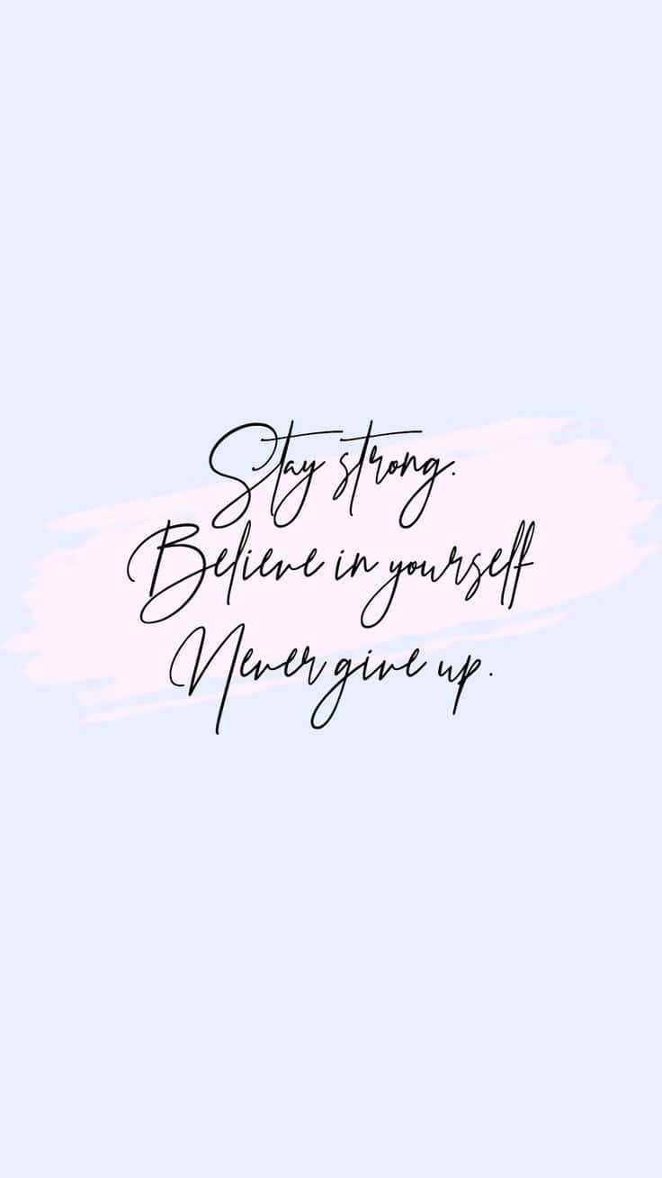 pastel background, elegant black cursive text, gentle pink watercolor splash, HD Phone Wallpaper