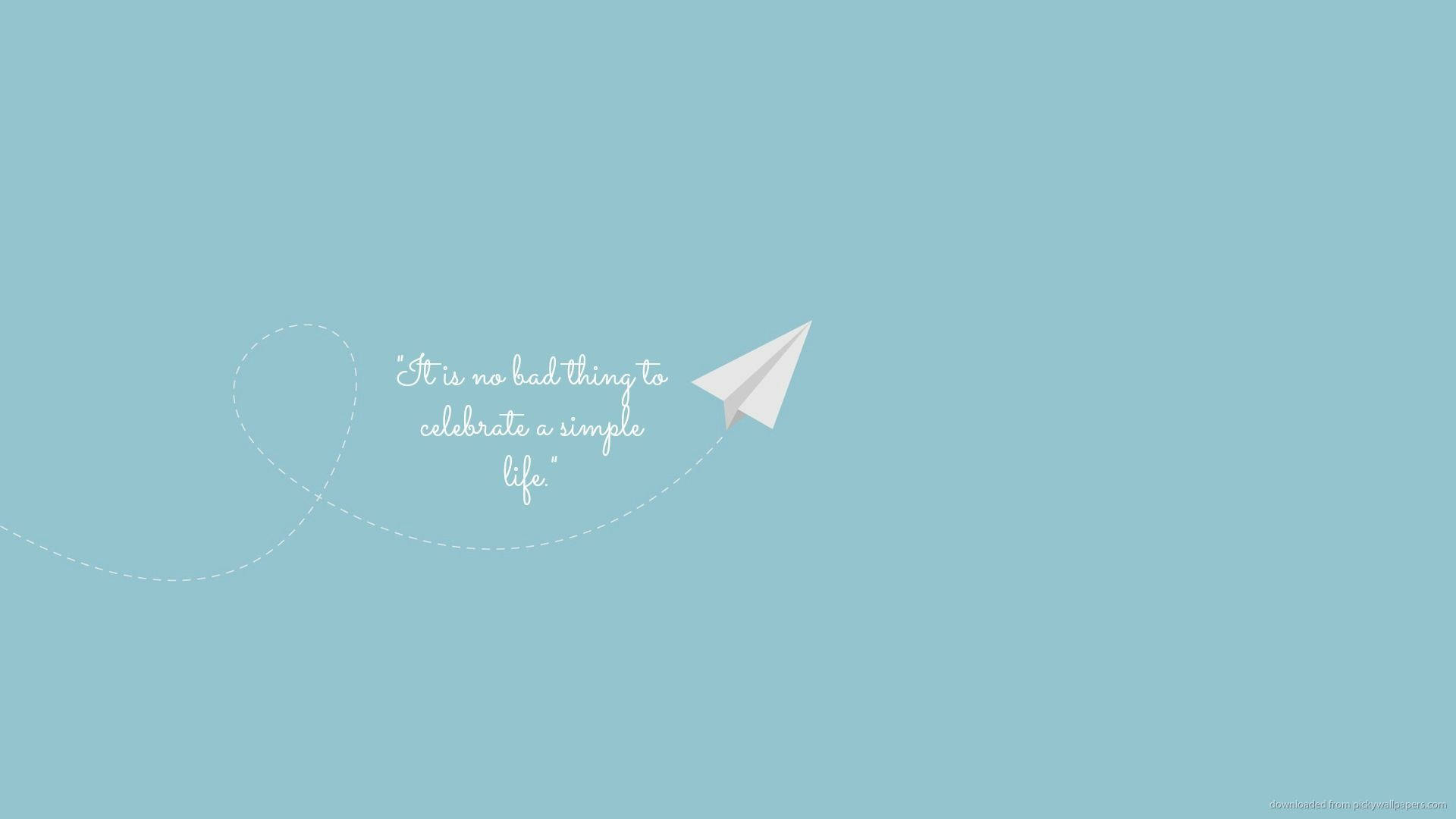 white paper airplane, dotted path, soft blue background, Full HD Desktop Wallpaper