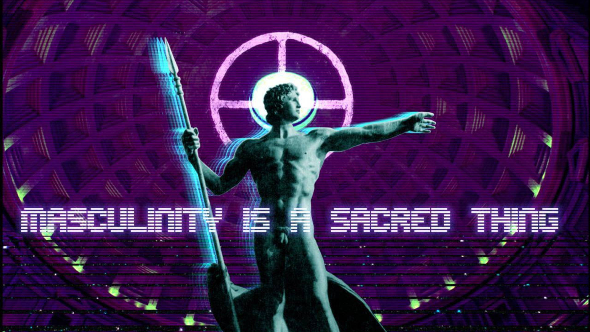 masculinity, purple aesthetic, tumblr laptop, Full HD Desktop Wallpaper