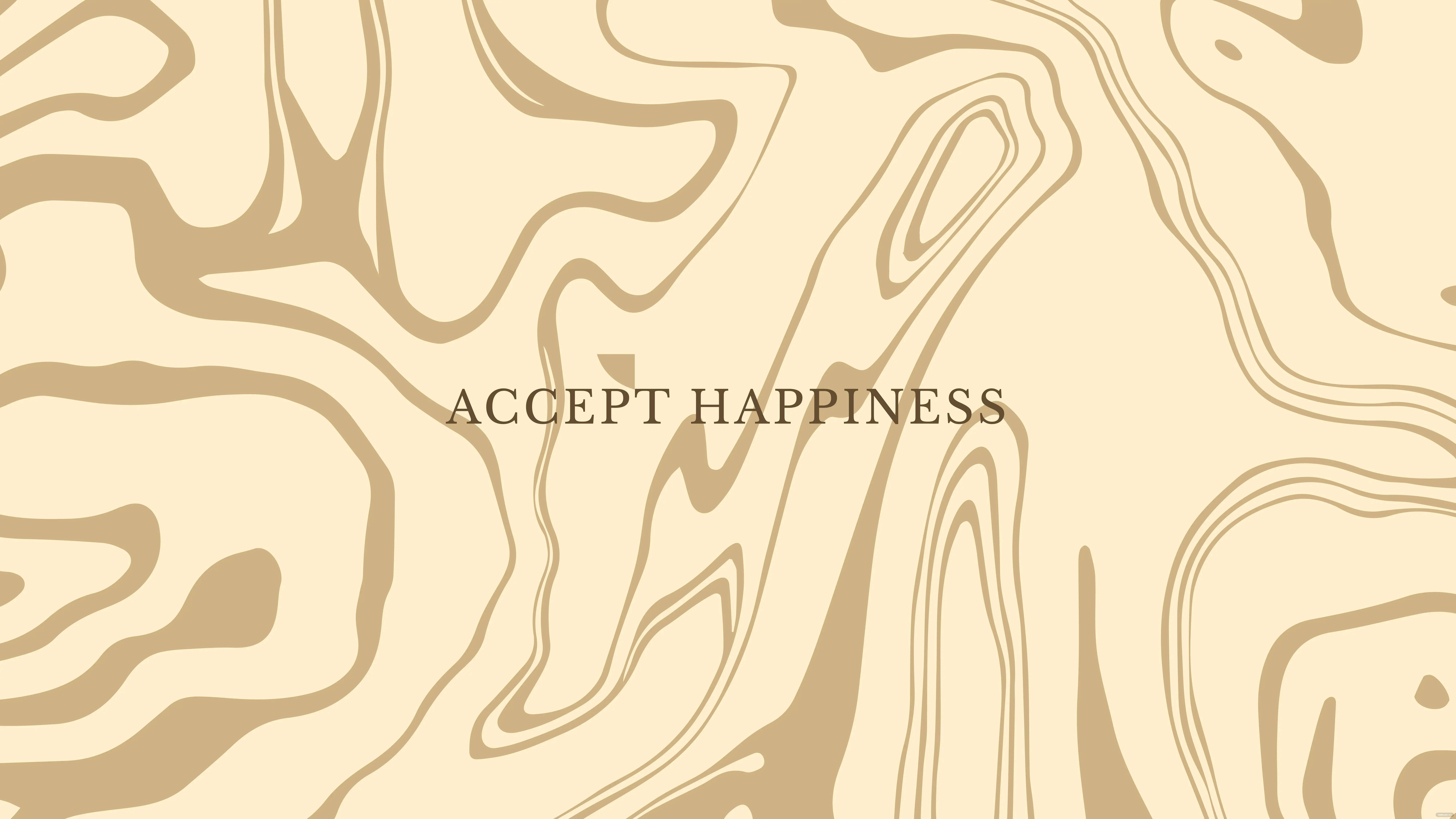 beige aesthetic laptop, cream background, brown contour lines, 8K Desktop Wallpaper