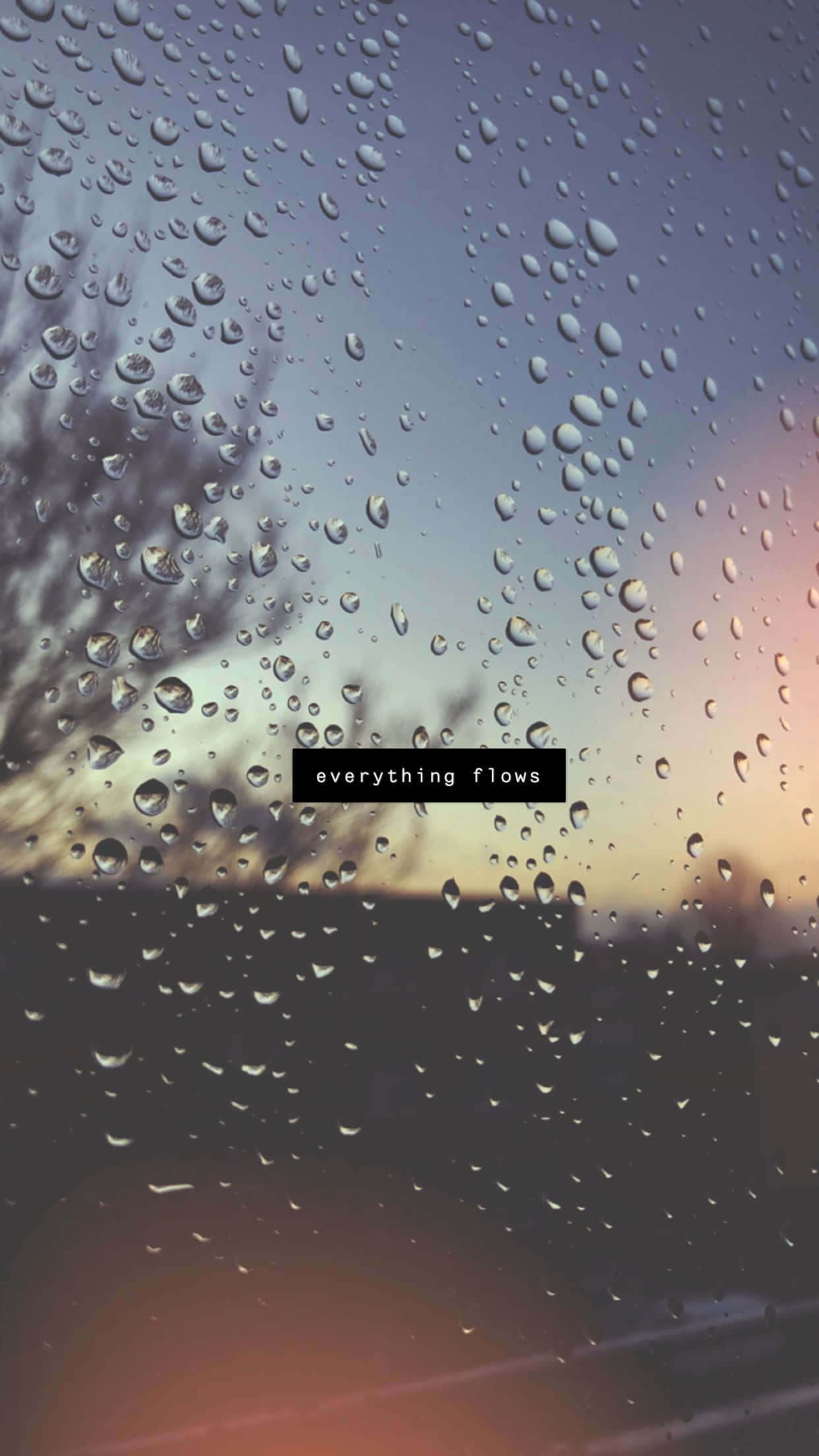 Rainy days, car window, soft sunset, Full HD Phone Wallpaper