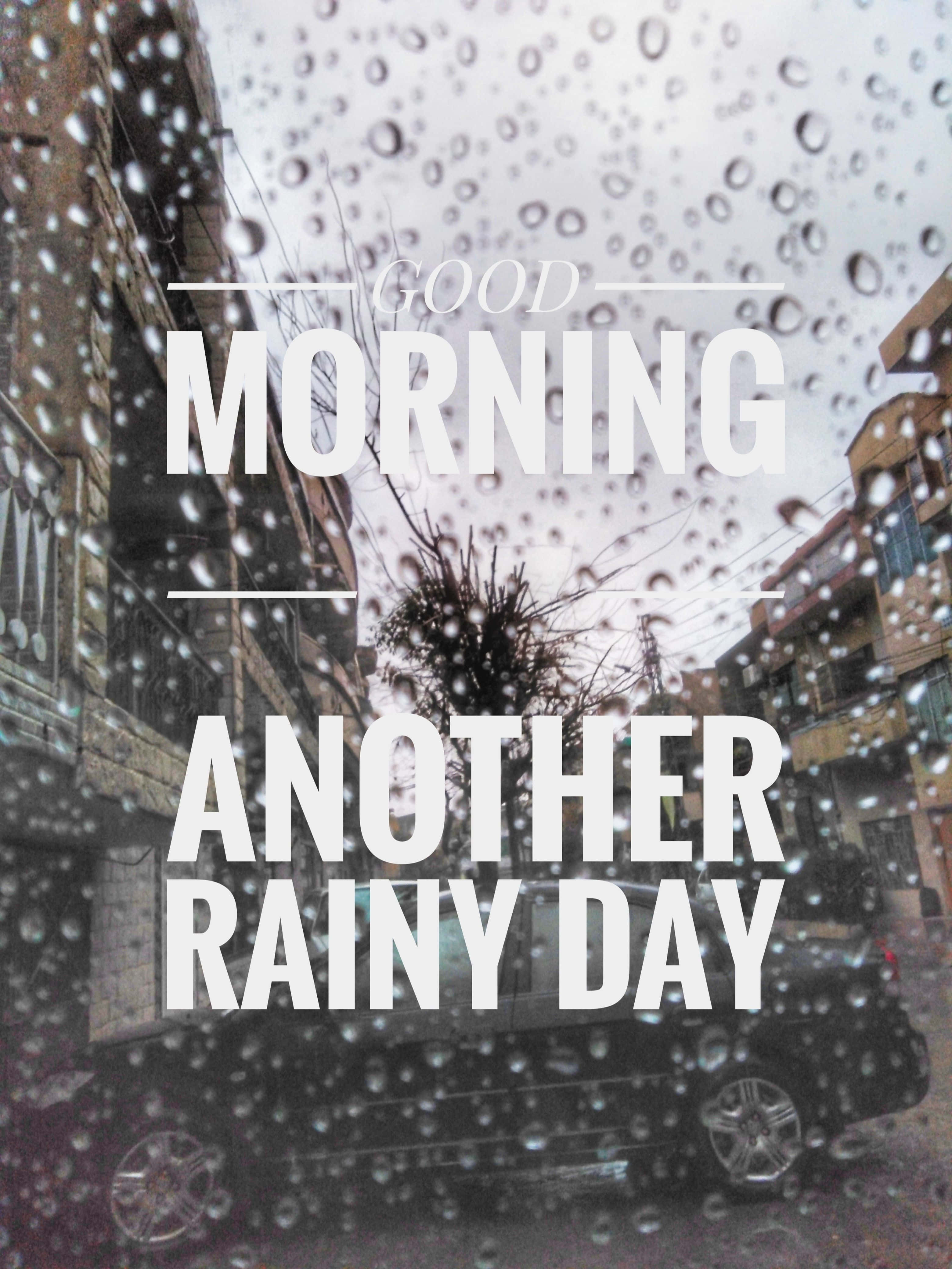 Raindrops, window, wet urban street, 4K Phone Wallpaper