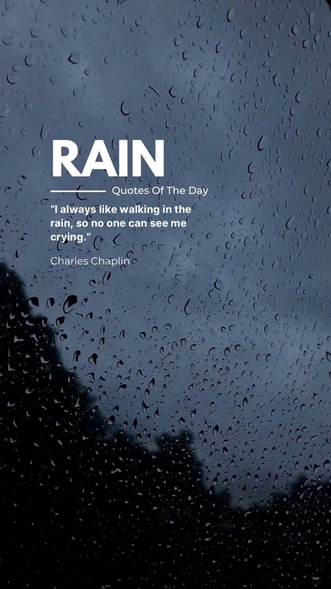 raindrops streak down a window, dark silhouette of trees, moody gray sky, SD Phone Wallpaper