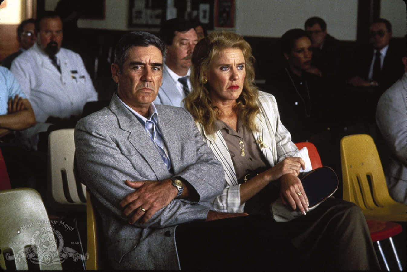 R. Lee Ermey, courtroom scene, man, HD Desktop Wallpaper
