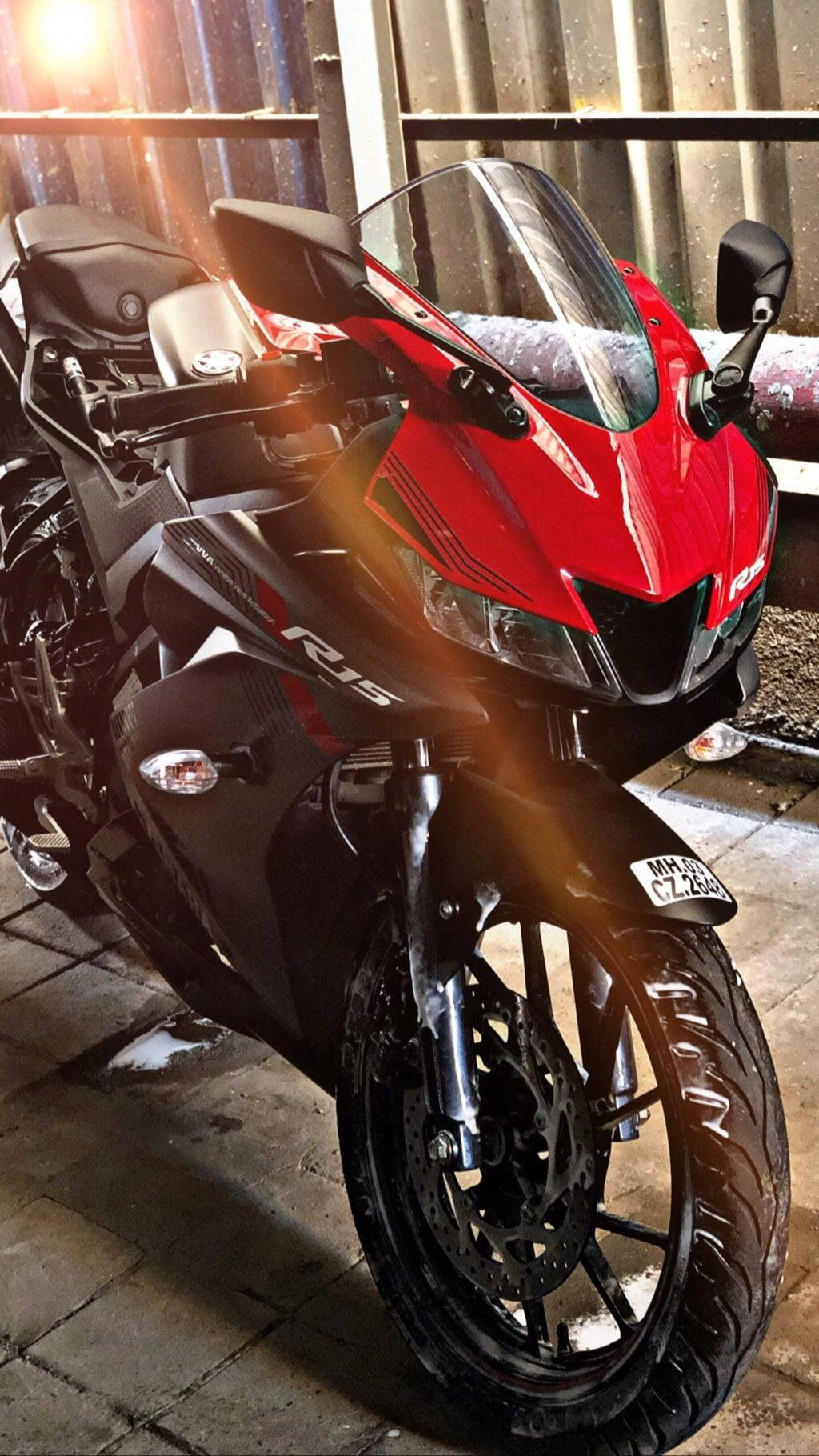 R15v3, red, black, HD Phone Wallpaper