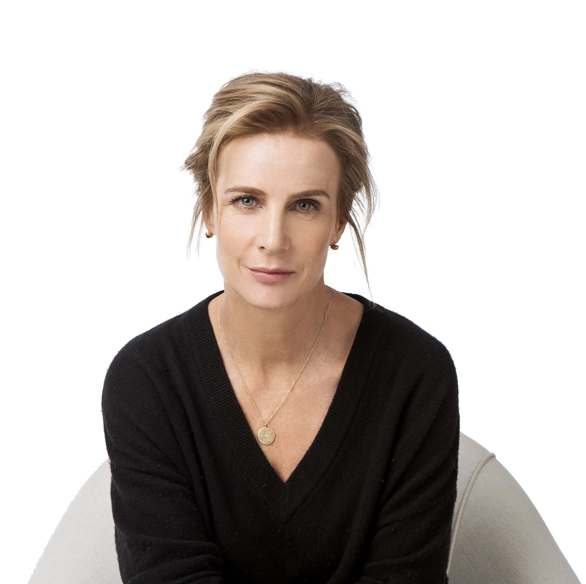 Rachel Griffiths, blonde hair, blue eyes, Full HD Desktop Wallpaper