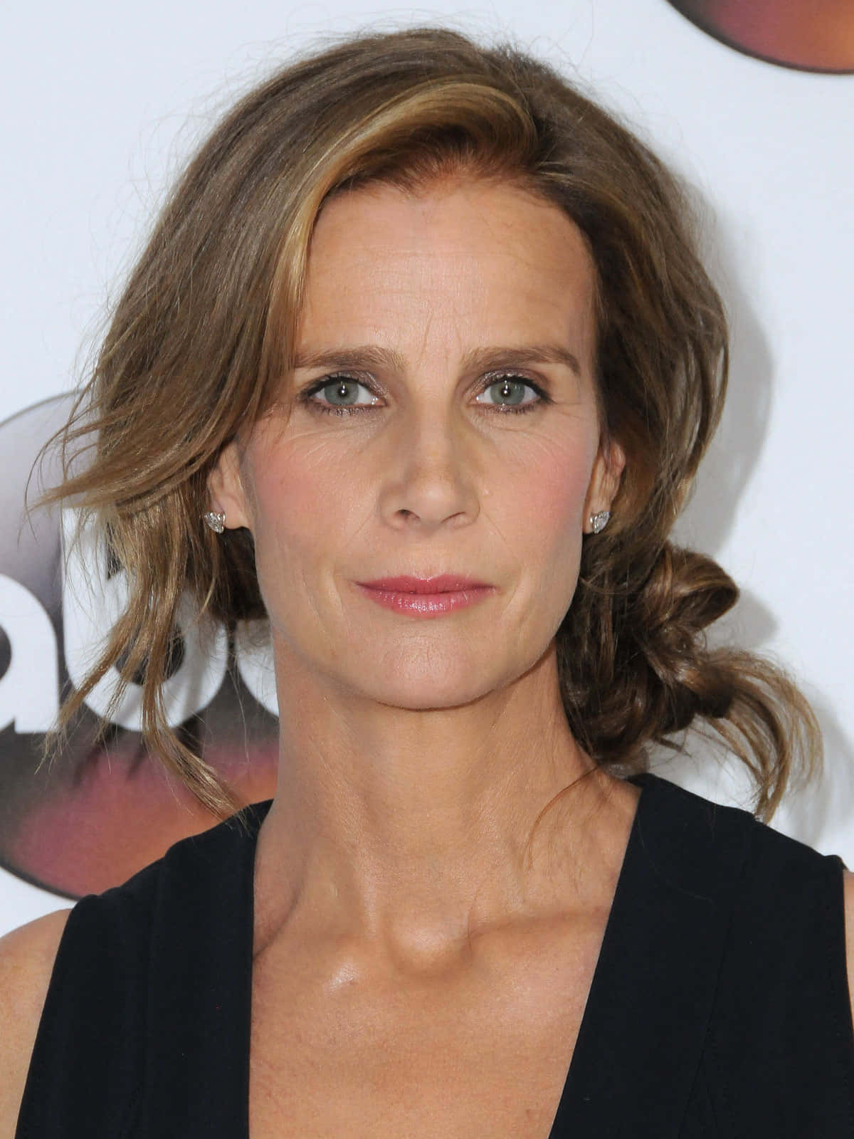 Rachel Griffiths, wavy brown hair, subtle makeup, HD Phone Wallpaper