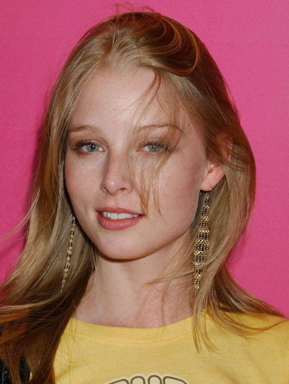 Rachel Nichols, blonde hair, blue eyes, SD Phone Wallpaper