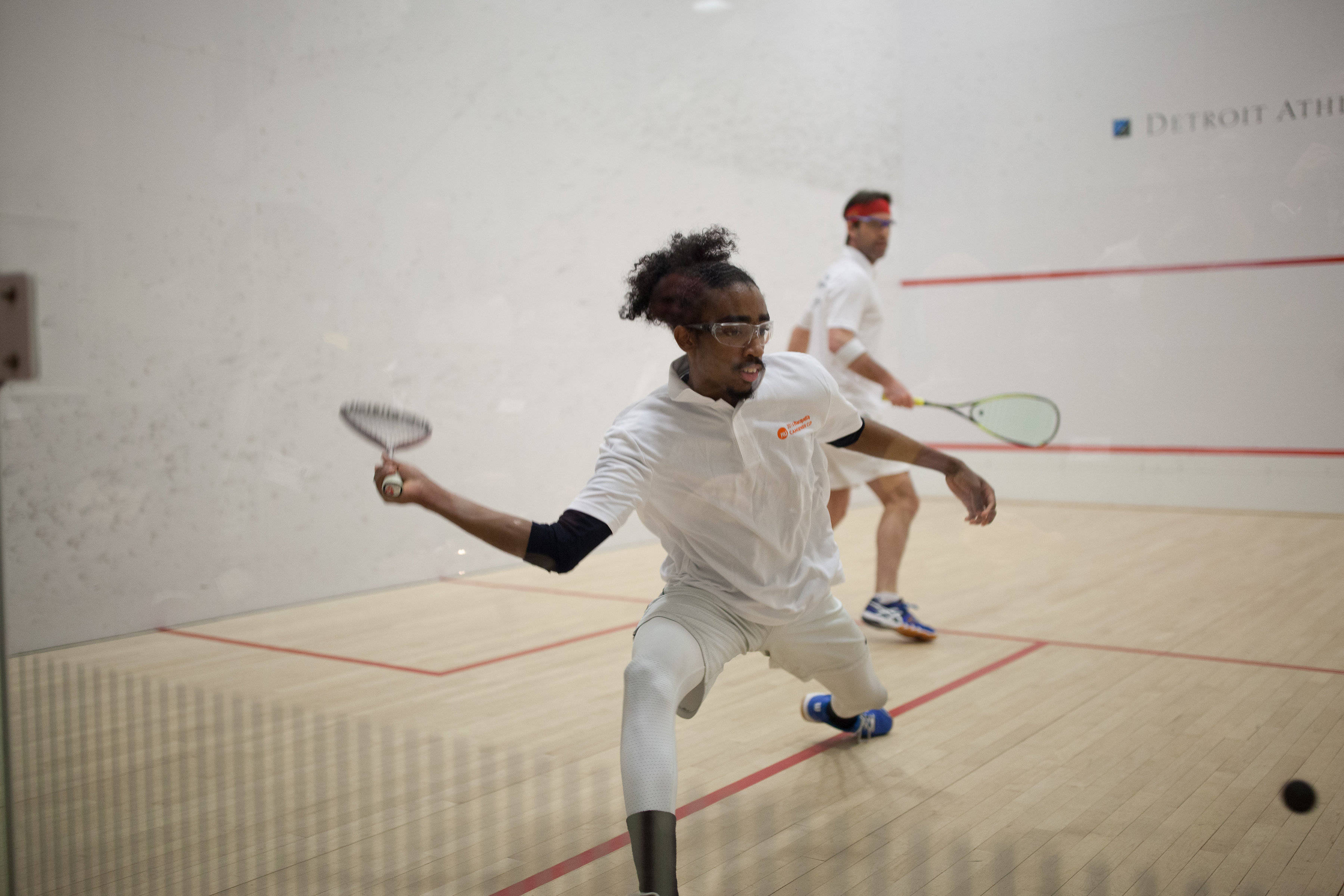 racquetball, indoor court, squash player, 2K Desktop Wallpaper