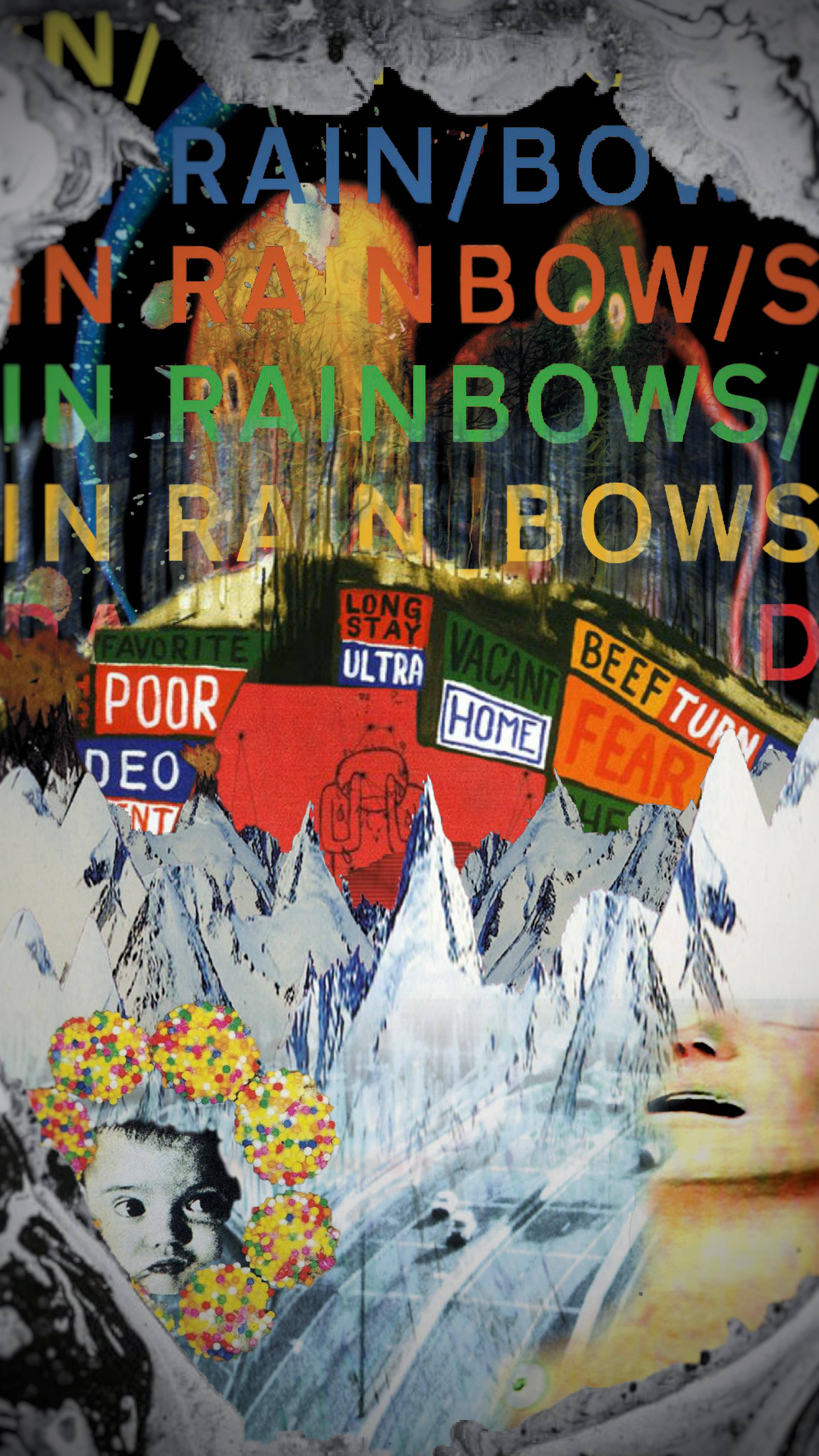 Radiohead, album cover compilation, fanart, 5K Phone Wallpaper