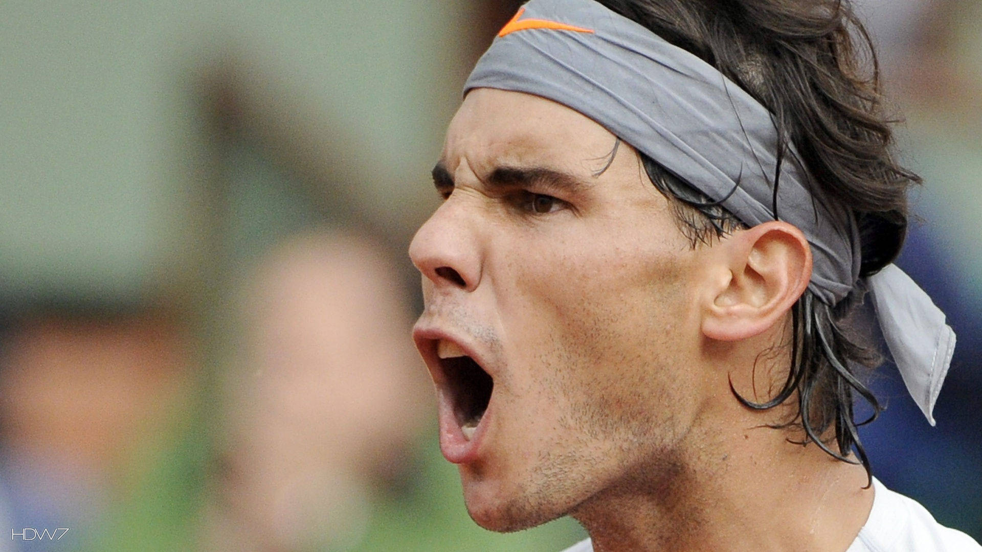 Rafael Nadal, clay court, tennis match, Full HD Desktop Wallpaper