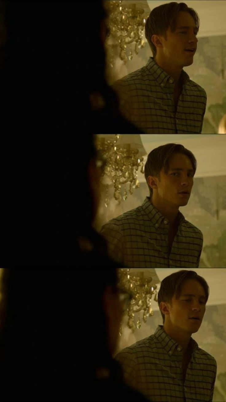 Rafe Cameron, plaid shirt, warmly lit room, HD Phone Wallpaper