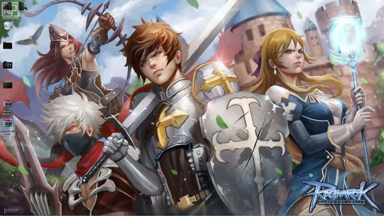 Ragnarok Online, fantasy adventurers, armor, HD Desktop Wallpaper