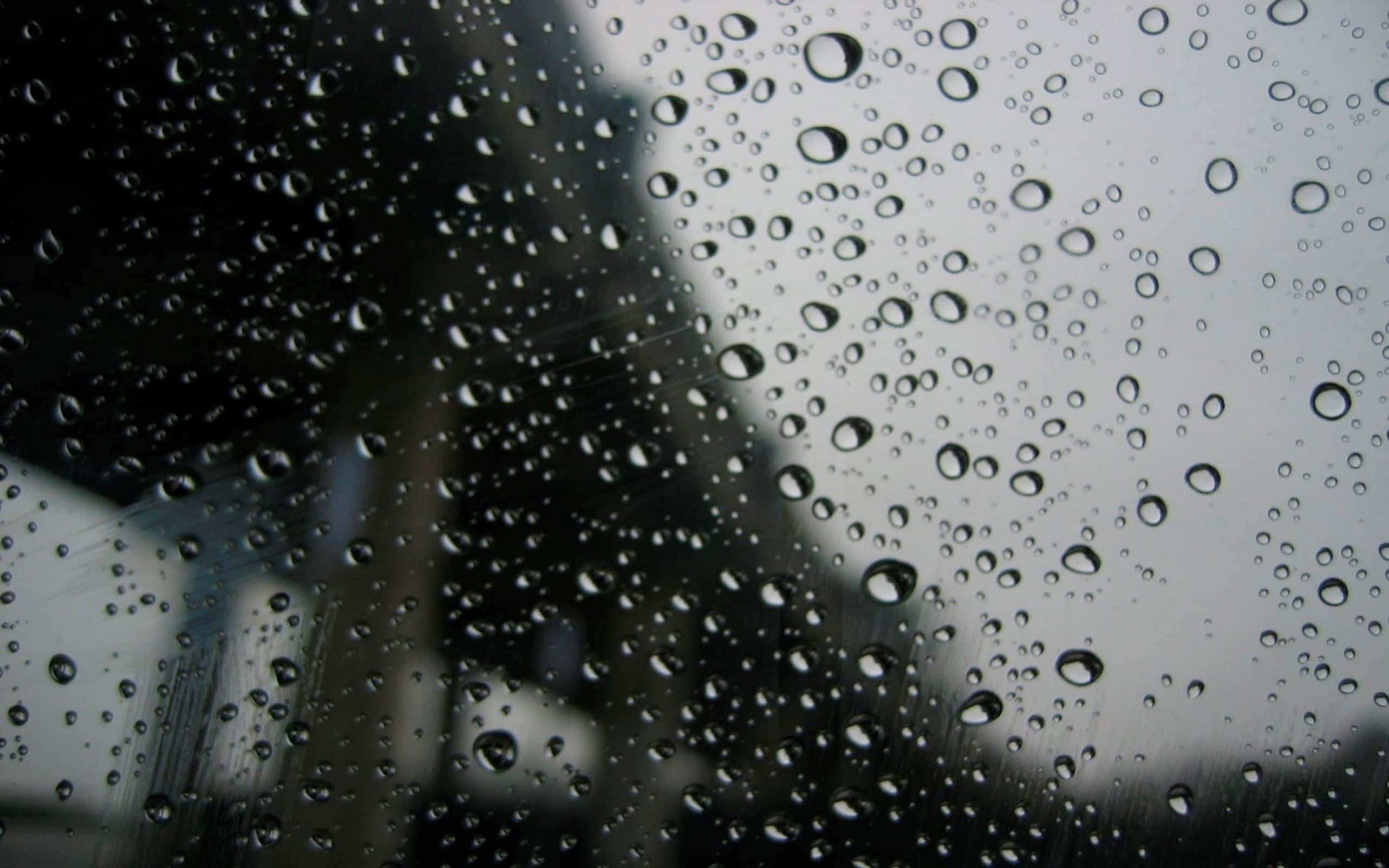 Rain 4K, window, raindrops, 2K Desktop Wallpaper