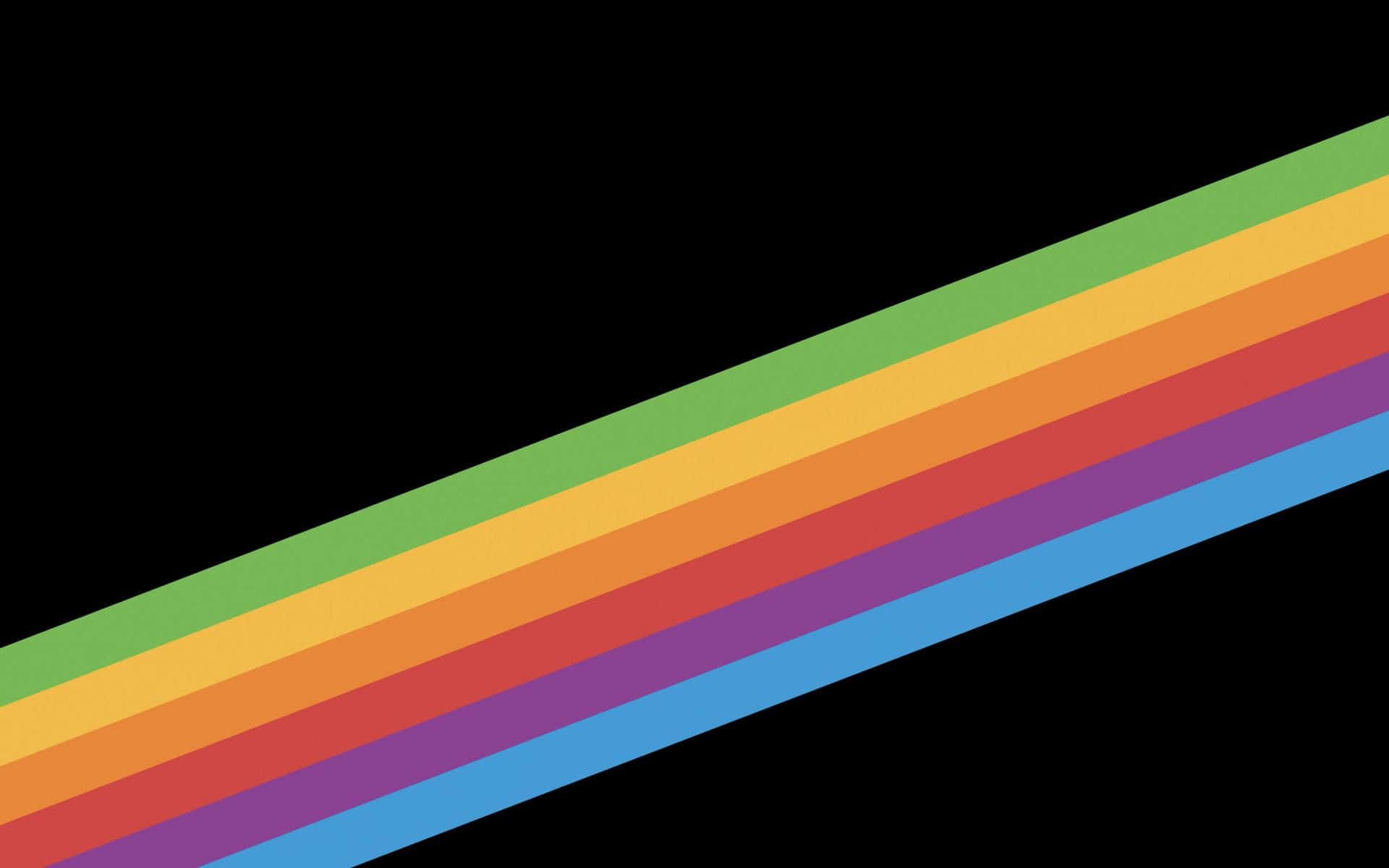 abstract rainbow stripes, diagonal rainbow stripe, vivid colors, Full HD Desktop Wallpaper