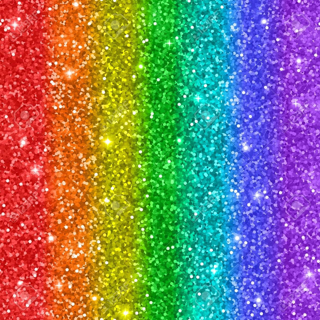 Rainbow Glitter, red to purple, diagonal pattern, HD Desktop Wallpaper