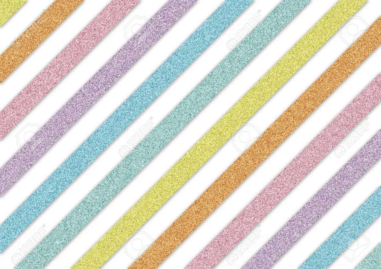 Rainbow Glitter, pastel rainbow hues, diagonal stripes, HD Desktop Wallpaper