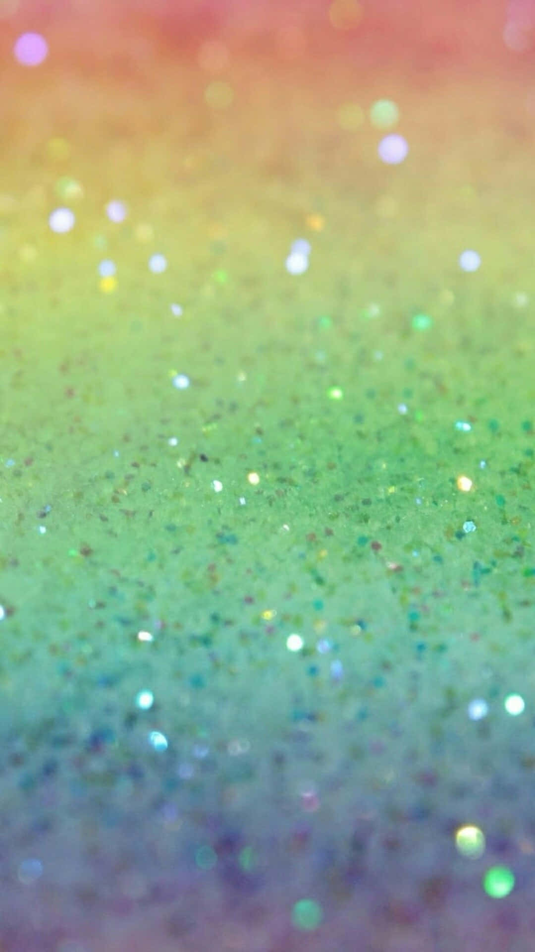 Rainbow Glitter, rainbow colors, shimmering glitter particles, Full HD Phone Wallpaper