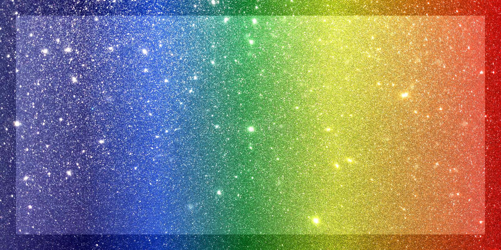 Rainbow Glitter, rainbow gradient, glittering stars, HD Desktop Wallpaper
