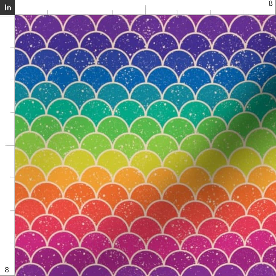 rainbow mermaid scales, glittery texture, seamless gradient pattern, SD Desktop Wallpaper