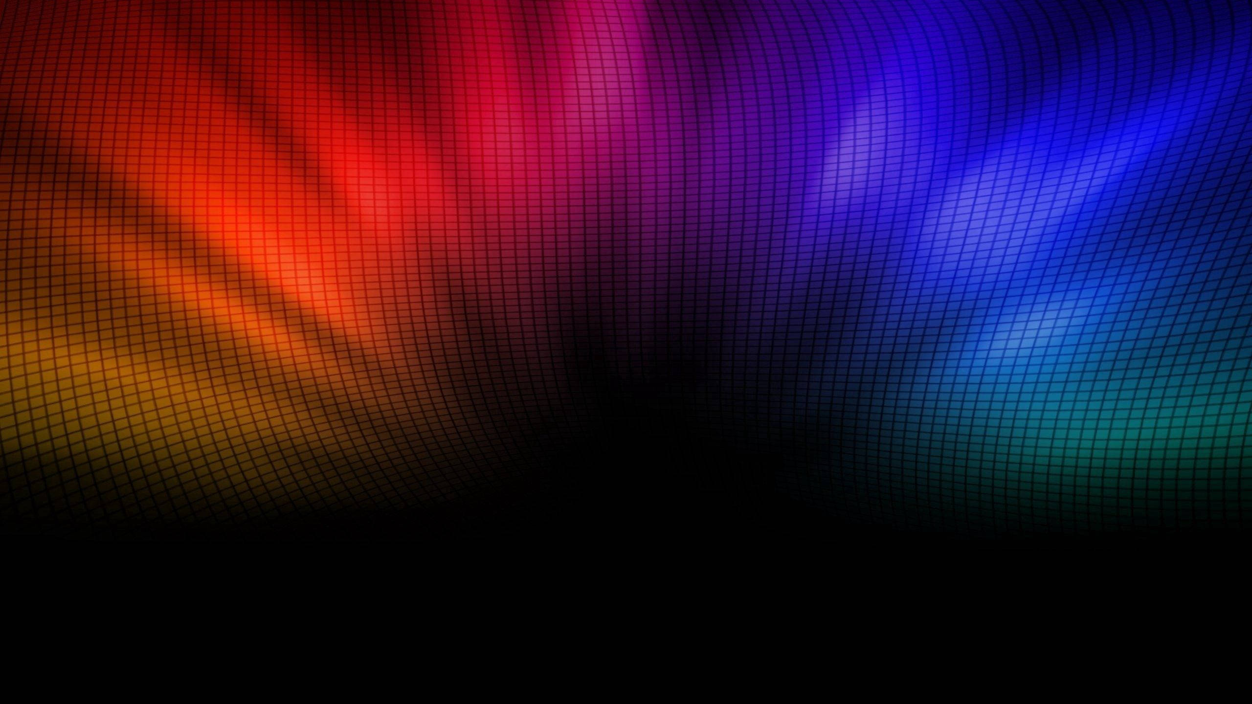 Rainbow High, rainbow color grid, Vibrant Rainbow Grid, 2K Desktop Wallpaper
