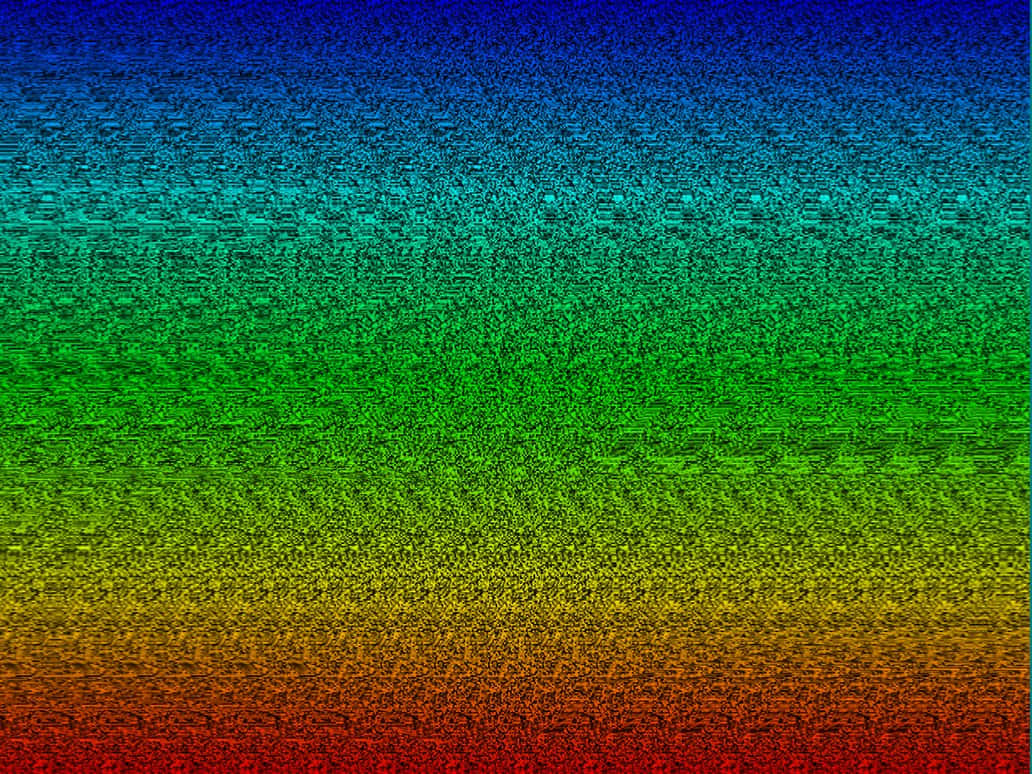 rainbow colored pattern, vibrant rainbow gradient, pixelated noise texture, SD Desktop Wallpaper