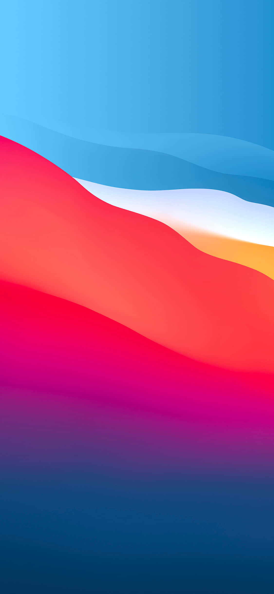 Rainbow iPhone, red, pink, Full HD Phone Wallpaper