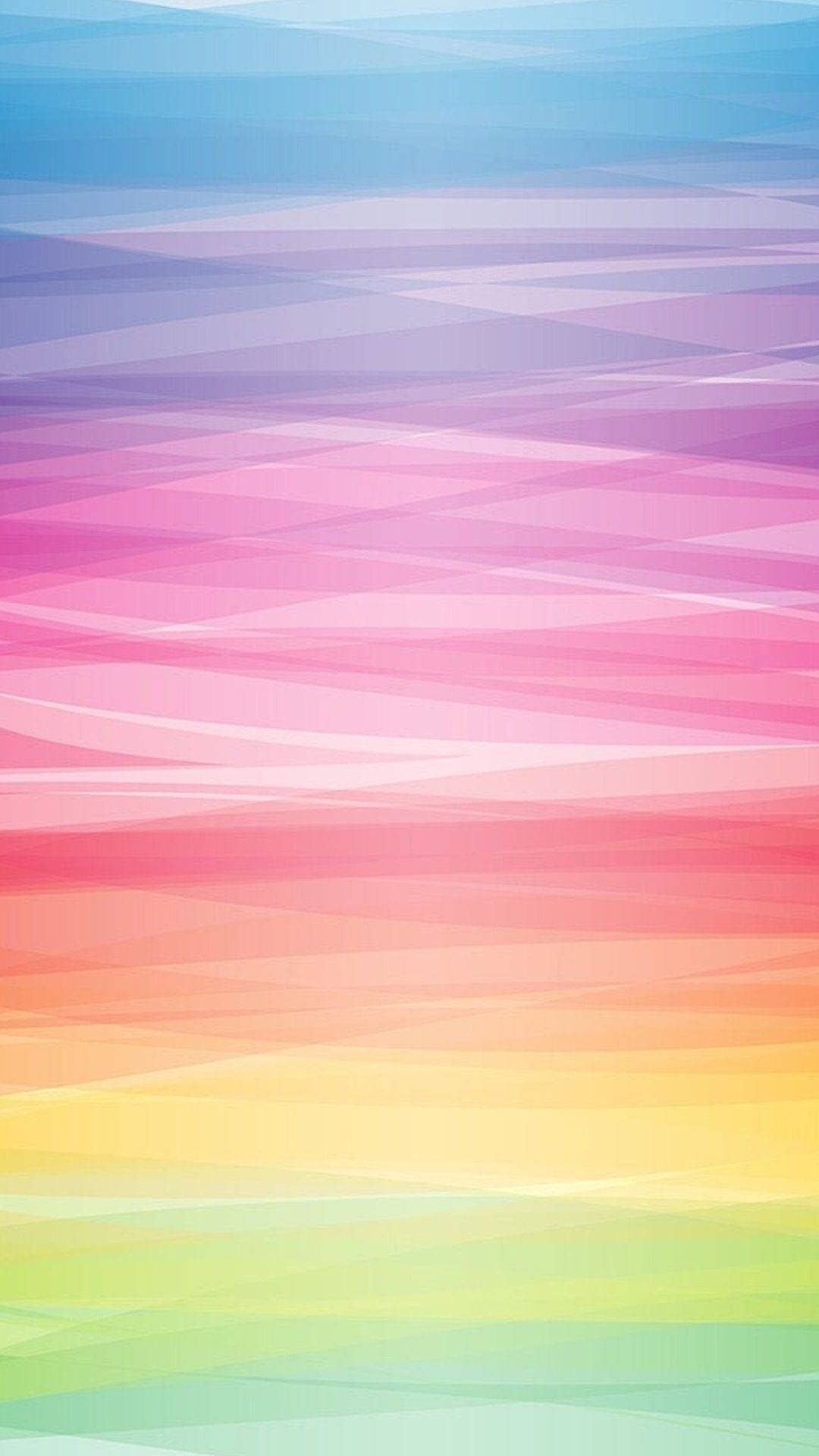 Rainbow iPhone, abstract, pastel rainbow hues, Full HD Phone Wallpaper