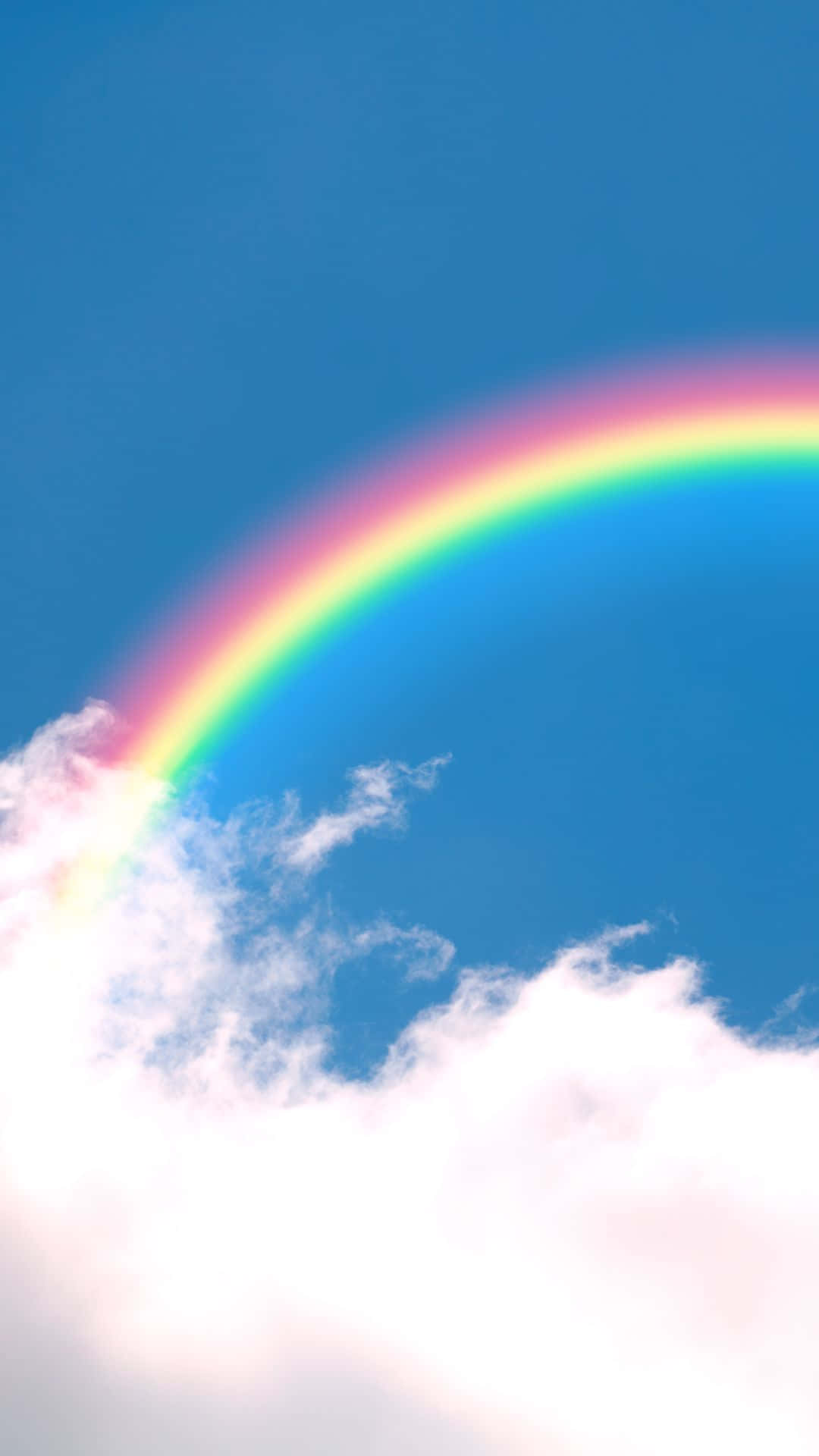 rainbow, sky, cloud, Full HD Phone Wallpaper