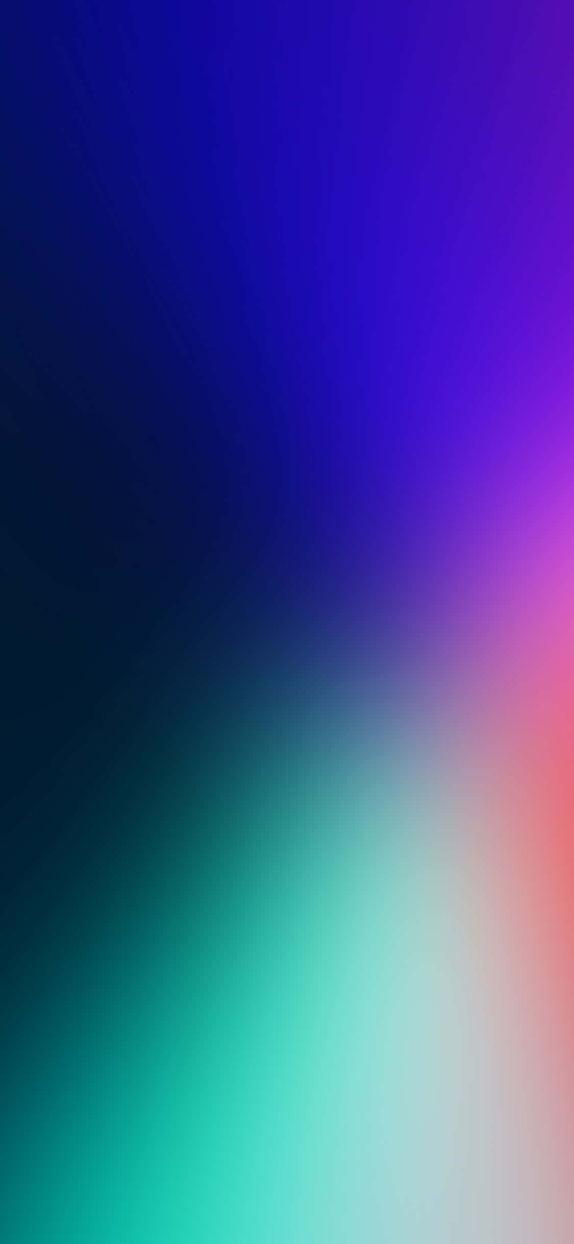 pastel rainbow iPhone, vibrant gradient, deep blue, Full HD Phone Wallpaper