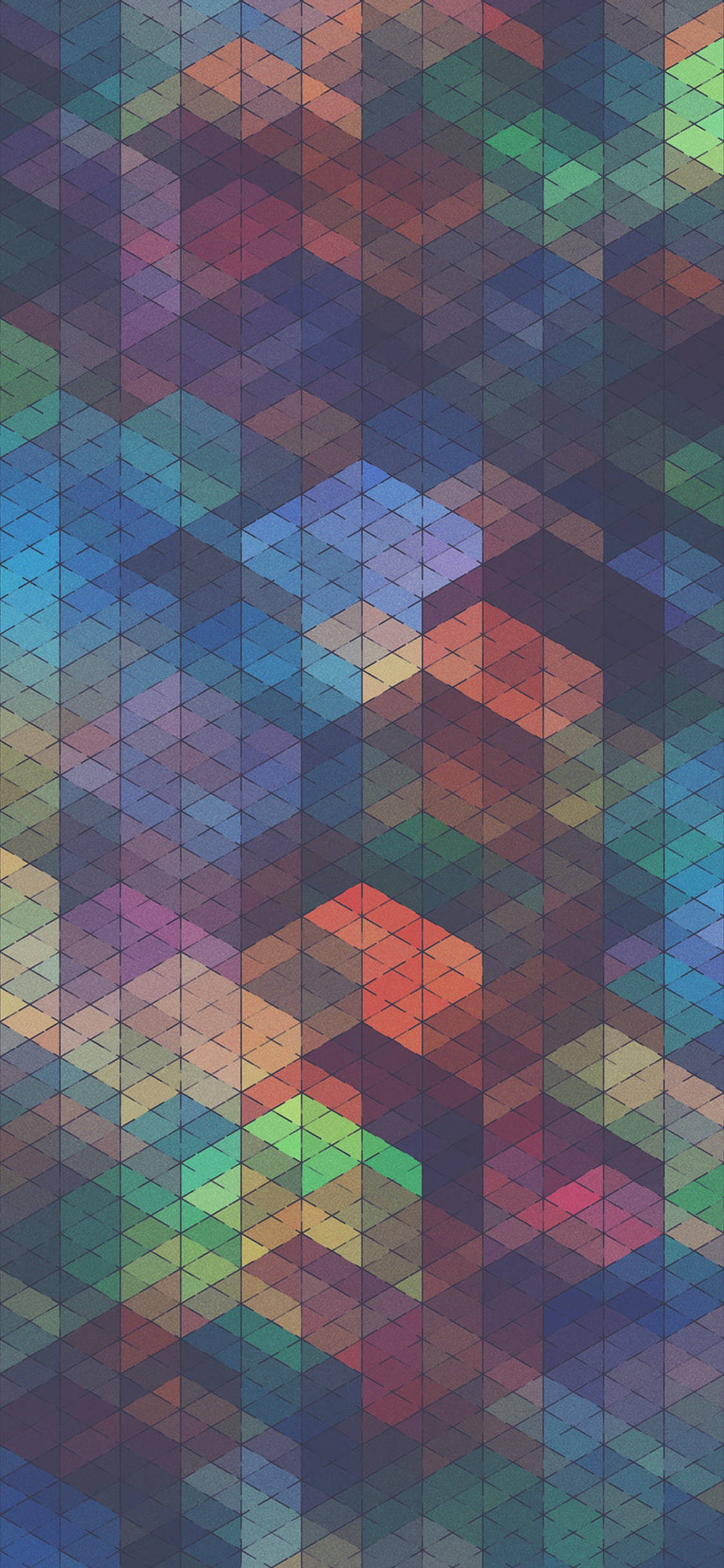 iPhone, geometric, rainbow, Full HD Phone Wallpaper