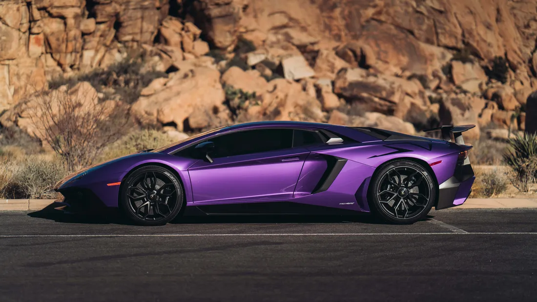 Rainbow Lamborghini