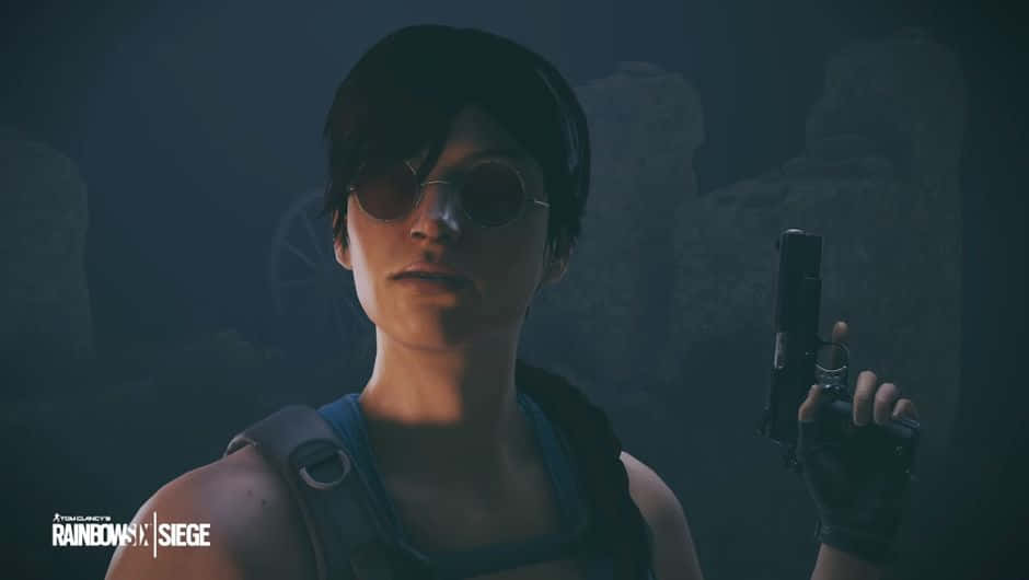 Rainbow Six Siege, Ash, tactical gear, SD Desktop Wallpaper