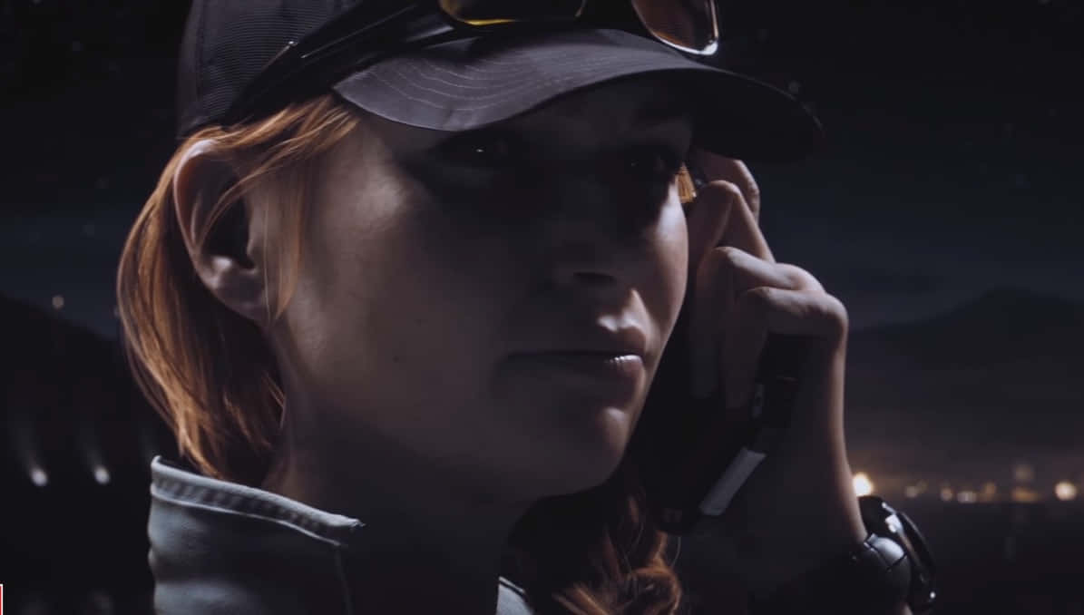 Rainbow Six Siege, Ash, red hair, SD Desktop Wallpaper