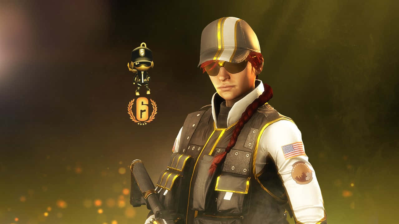 Ash, Rainbow Six Siege, tactical gear, HD Desktop Wallpaper