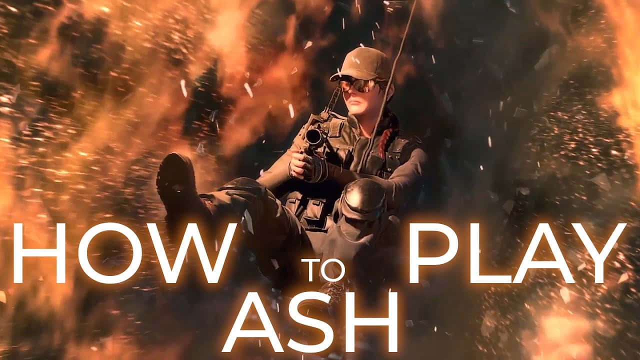 Rainbow Six Siege, Ash, tactical gear, HD Desktop Wallpaper