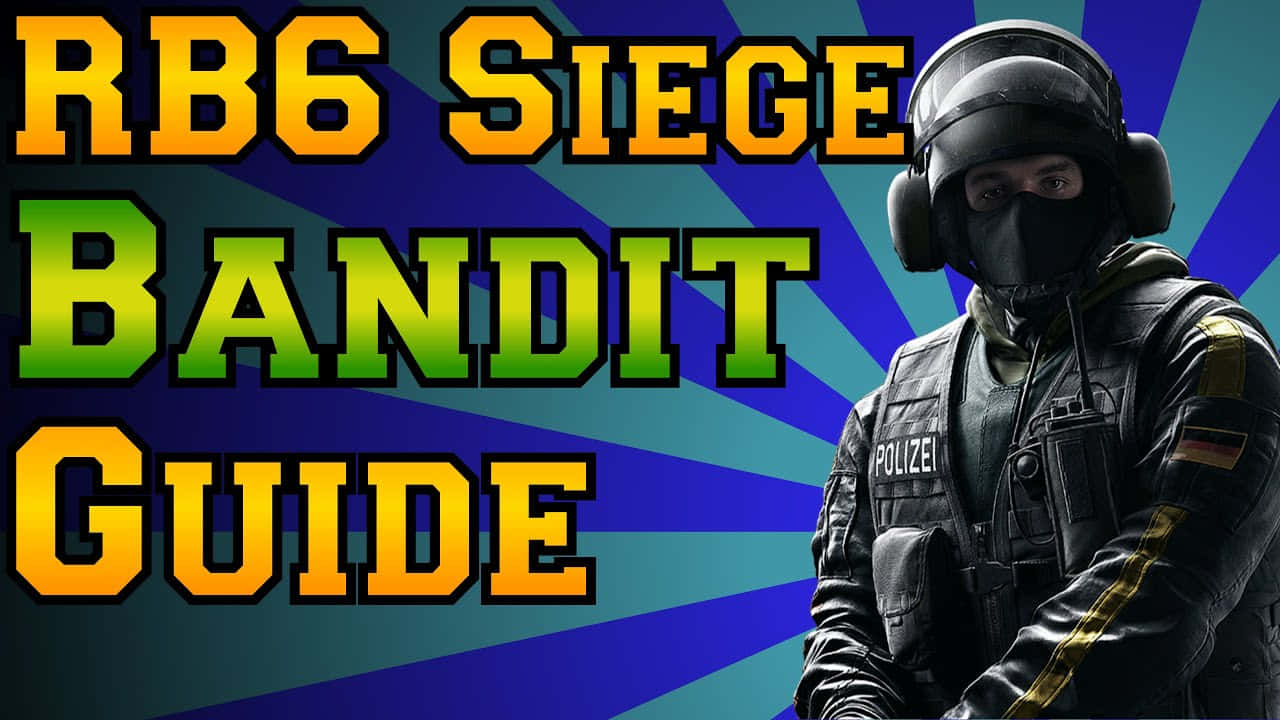 Rainbow Six Siege, Bandit, tactical gear, HD Desktop Wallpaper