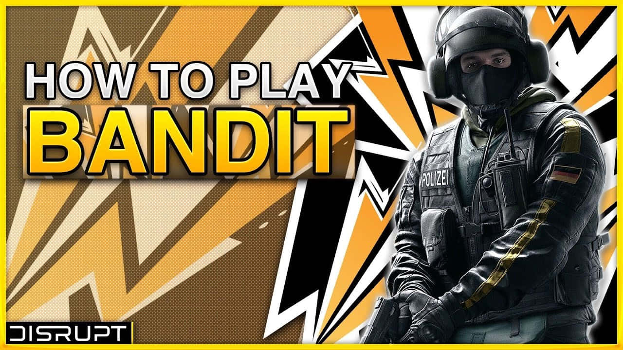 Rainbow Six Siege, Bandit, black gear, HD Desktop Wallpaper