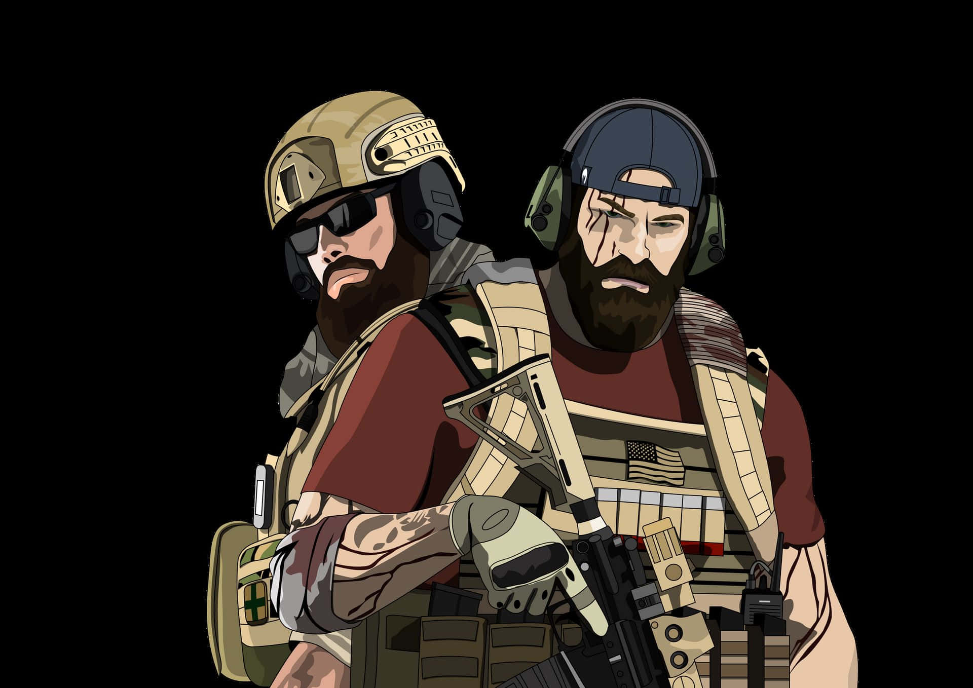 Rainbow Six Siege, Blackbeard, tactical gear, Full HD Desktop Wallpaper