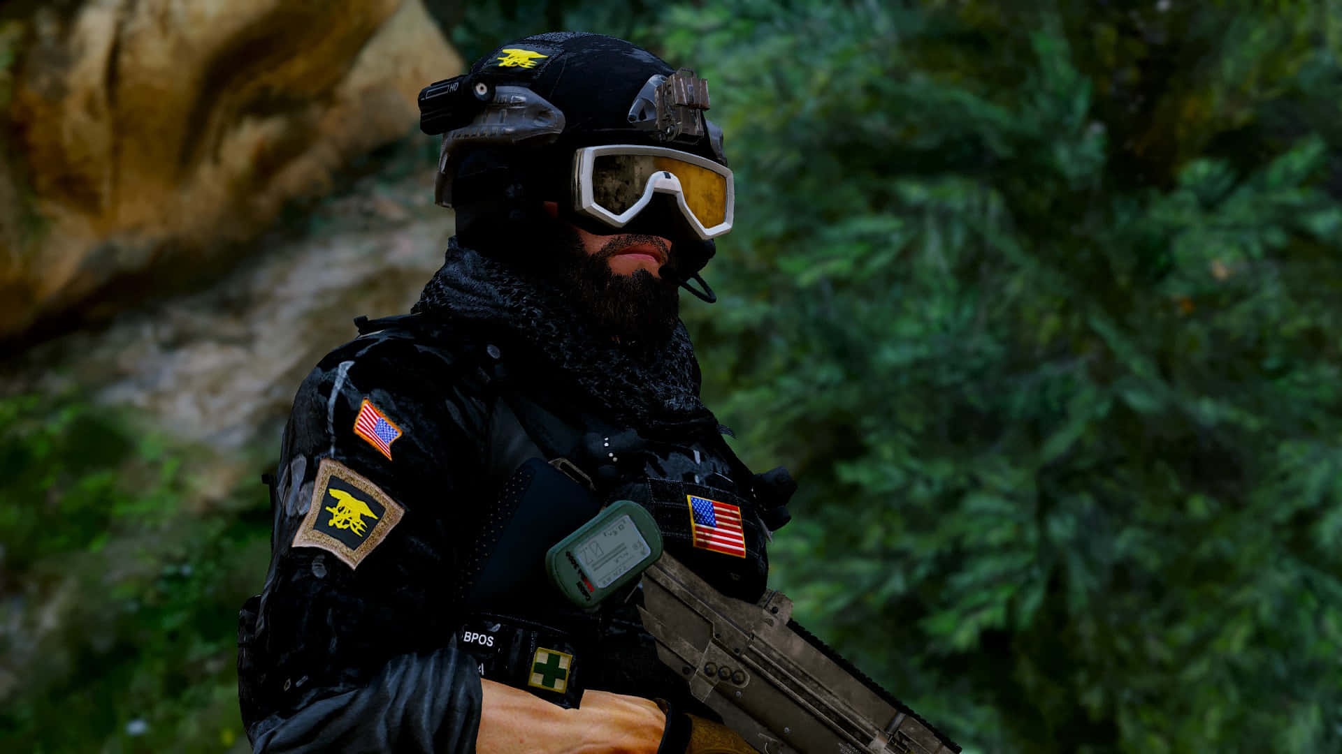 Rainbow Six Siege, Blackbeard, operator, Full HD Desktop Wallpaper