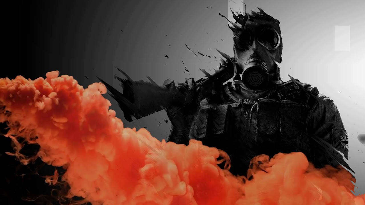 Rainbow Six Siege, Smoke, gas mask, HD Desktop Wallpaper